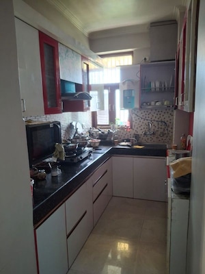 Kitchen in 3 BHK Apartment at M R Platinum 321, Raj Nagar Extension – for Rent