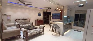 Living Room in 2.5 BHK Apartment at Laabh Neelkanth, Jambli Naka – for Rent