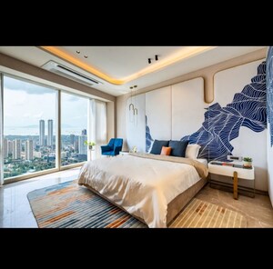 Bedroom in 3 BHK Apartment at Lower Parel – for Rent