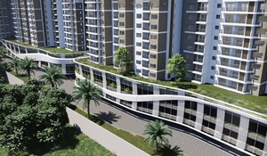 3 BHK Apartment – Exterior View View at Kollur - for Sale