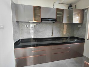 Kitchen in 2 BHK Apartment at Sheth Auris Bliss, Malad West – for Rent