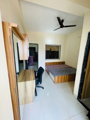 Living Room in 1 BHK Apartment at Electricity Board Area – for Rent