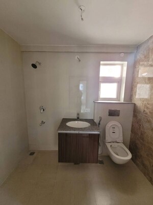 Bathroom in 3 BHK Apartment at The Ananta Aspire, Utrathiya – for Rent
