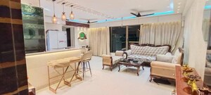 Living Room in 2.5 BHK Apartment at Neelkanth Greens, Manpada – for Rent