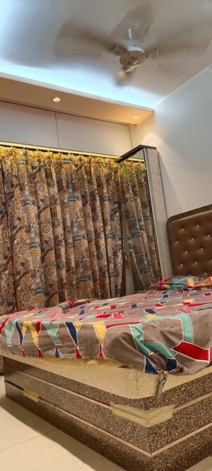 Bedroom in 2.5 BHK Apartment at Neelkanth Greens, Manpada – for Rent