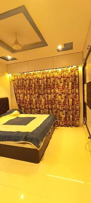 Bedroom in 2.5 BHK Apartment at Neelkanth Greens, Manpada – for Rent