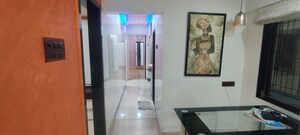 Building Lobby in 2 BHK Apartment at Cosmos Paradise Complex, Thane West – for Rent
