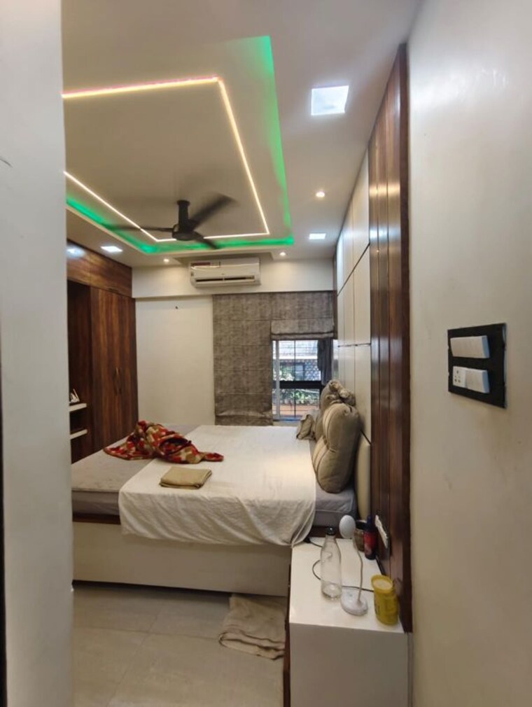 Bedroom, rosa-classique 1 Bedroom 450 Sq.Ft. Apartment In Kasarvadavali Thane 10235196