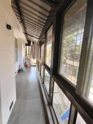 Balcony in 1 BHK Apartment at Rosa Classique, Kasarvadavali – for Rent