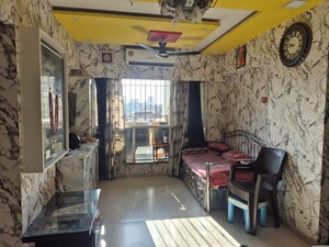 Living Room in 1 BHK Apartment at Dimples Aspire, Kandivali West – for Sale