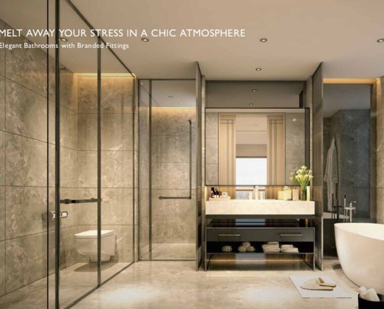Living Room, nova-10-elegance 4 Bedroom 3413 Sq.Ft. Apartment In Kharghar Sector 37 Navi Mumbai 10235176