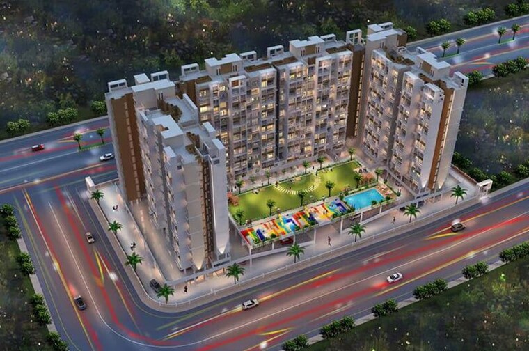 Master Plan, juhi-niharika-absolute 1 Bedroom 700 Sq.Ft. Apartment In Sector 39 Kharghar Navi Mumbai 10235233