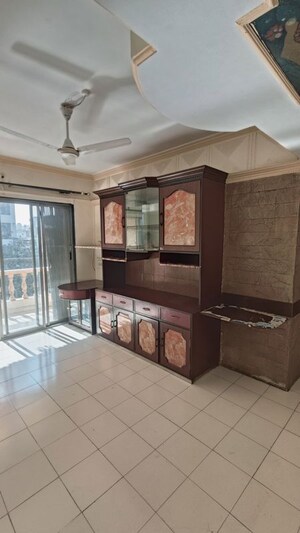 Living Room in 2 BHK Apartment at Vijay Nagari Annex, Waghbil – for Rent