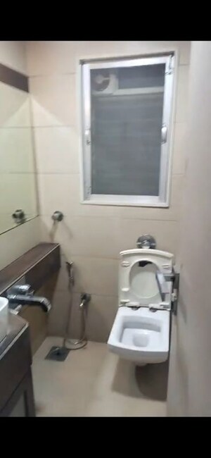 Bathroom in 1 BHK Apartment at Kabra Aurum, Goregaon West – for Rent