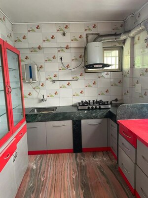 Kitchen in 1 BHK Apartment at Meenakshi Puram Building E, Vadgaon Budruk – for Rent