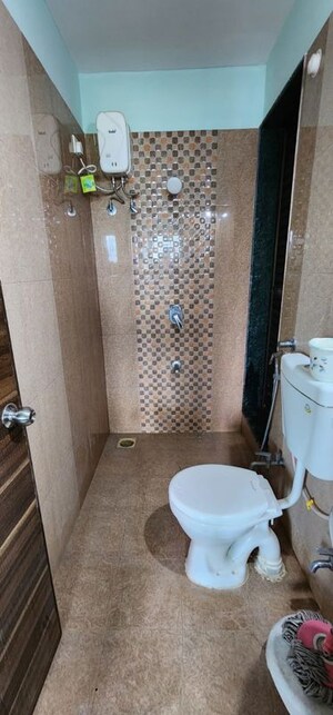 Bathroom in 2 BHK Apartment at Dss Mahavir Estella, Ghodbunder Road – for Rent