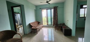 Living Room in 2 BHK Apartment at Dss Mahavir Estella, Ghodbunder Road – for Rent