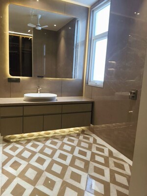 Kitchen in 4 BHK Apartment at Anand Lok – for Rent