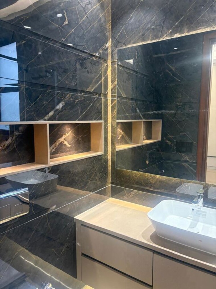Kitchen, anand lok 4 Bedroom 7200 Sq.Ft. Apartment In Anand Lok Delhi 10235282
