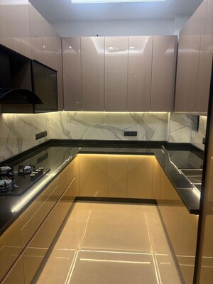 Kitchen in 4 BHK Apartment at Anand Lok – for Rent