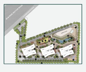 Master Plan in 3 BHK Apartment at Experion The Trillion, Sector 48 – for Sale