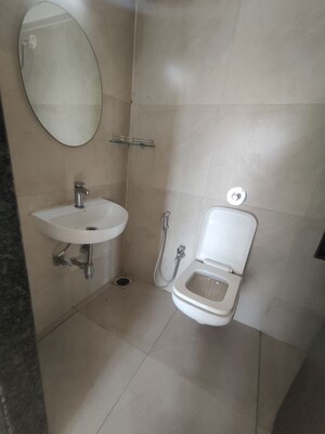 Bathroom in 1 BHK Apartment at Conwood Astoria, Goregaon East – for Rent