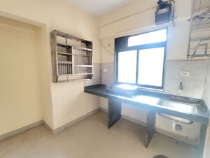 Kitchen in 1 RK Apartment at Haware Citi, Ghodbunder Road – for Rent