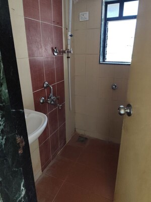 Bathroom in 1 RK Apartment at Haware Citi, Ghodbunder Road – for Rent