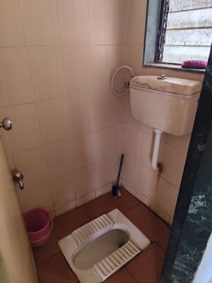 Bathroom in 1 RK Apartment at Haware Citi, Ghodbunder Road – for Rent