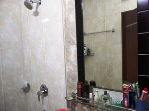 Bathroom in 2 BHK Builder Floor at Kailash Colony – for Rent