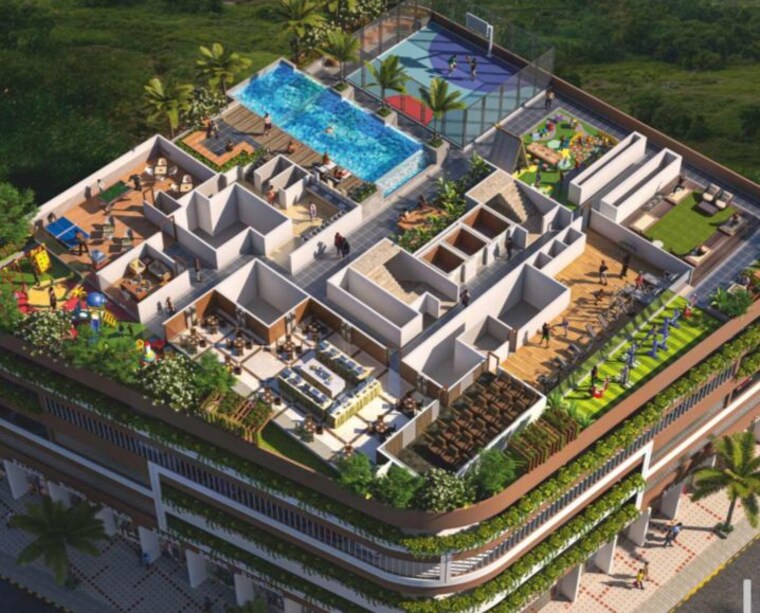 Exterior View, uma-ananta 3 Bedroom 1825 Sq.Ft. Apartment In Kharghar Sector 11 Navi Mumbai 10235325
