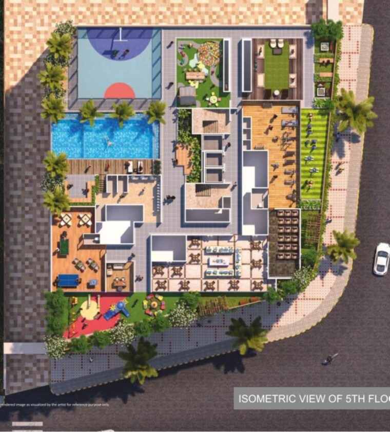 Master Plan, uma-ananta 3 Bedroom 1825 Sq.Ft. Apartment In Kharghar Sector 11 Navi Mumbai 10235325