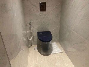 Bathroom in 3 BHK Apartment at Green Park Extension – for Rent