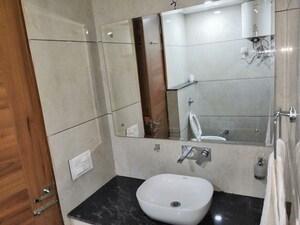 Bathroom in 4 BHK Builder Floor at Mansa Devi – for Rent