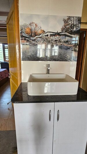 Kitchen in 3 BHK Builder Floor at Shimla Bypass Road – for Rent