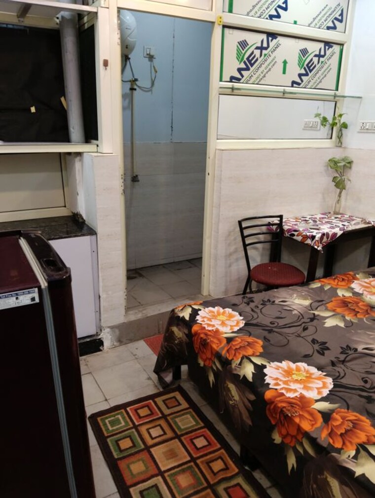 Bedroom, gomti nagar 1 RK 400 Sq.Ft. Apartment In Gomti Nagar Lucknow 10235361