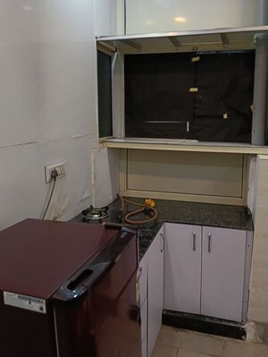 Kitchen in 1 RK Apartment at Gomti Nagar – for Rent