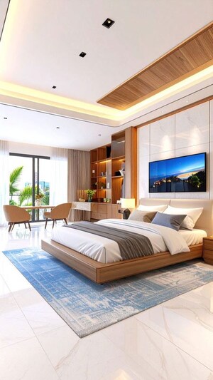 Bedroom in 6 BHK Villa at Vijay Nagar – for Sale