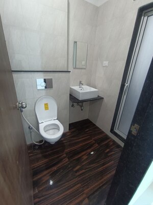 Bathroom in 3 BHK Apartment at Shreeji Atlantis, Malad West – for Rent
