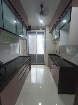 Kitchen in 3 BHK Apartment at Shreeji Atlantis, Malad West – for Rent