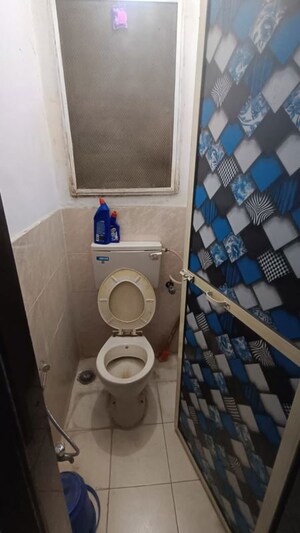 Bathroom in 1 BHK Apartment at Keshav Kunj Vashi, Vashi Sector 30a – for Rent