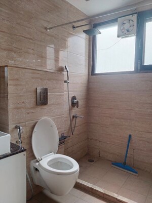 Bathroom in 3.5 BHK Apartment at Conscient Heritage One, Sector 62 – for Rent