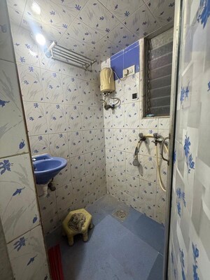 Bathroom in 1 BHK Apartment at Garodia Nagar, Ghatkopar East – for Rent