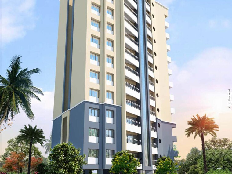 Exterior View, kumar-primrose 3 Bedroom 1400 Sq.Ft. Apartment In Kharadi Pune 10235421