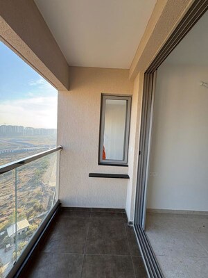 Balcony in 3 BHK Apartment at Vilas Javdekar Yashwin Enchante, Kharadi – for Rent