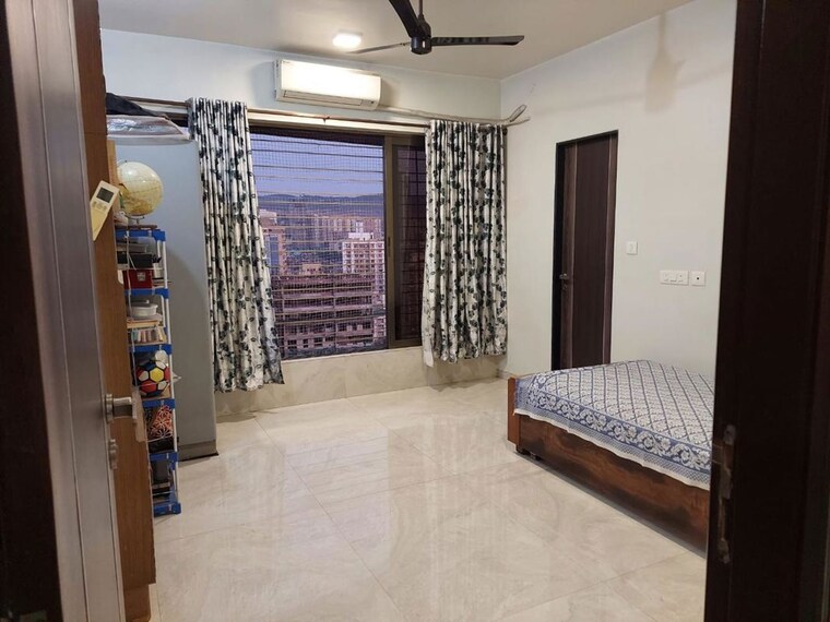Bedroom, blue-elegance 1 Bedroom 410 Sq.Ft. Apartment In Malad West Mumbai 10235433