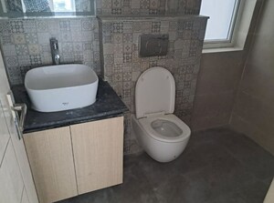 Bathroom in 2 BHK Apartment at Nimbus The Express Park View II, Chi V Greater Noida – for Rent