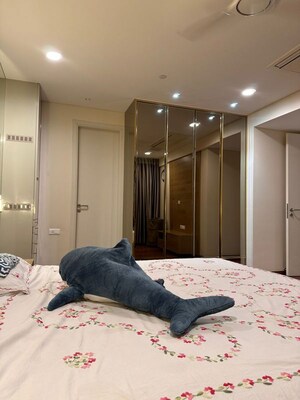 Bedroom in 4 BHK Apartment at Kasturi Epitome, Wakad – for Rent