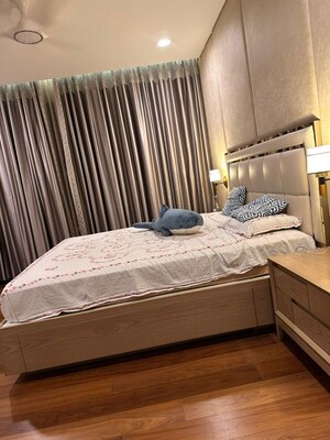 Bedroom in 4 BHK Apartment at Kasturi Epitome, Wakad – for Rent