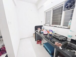 Kitchen in 1 RK Apartment at Brahma Waterbay, Kalyani Nagar – for Rent